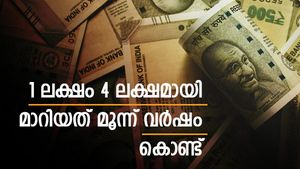 പണക്കാരനാകാന്‍ 3 വര്‍ഷം മതി! 10,000 രൂപയുടെ എസ്‌ഐപി 6 ലക്ഷമാക്കി സ്‌മോള്‍ കാപ് ഫണ്ട്; നോക്കുന്നോ