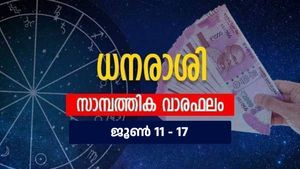 കീശ കാലിയാകുന്നതിന് മാറ്റം ഉണ്ടാകുമോ; ഈ നാളുകാരെ കാത്തിരിക്കുന്നത് അപ്രതീക്ഷിത ധനനേട്ടം, വാരഫലം ഇങ്ങനെ