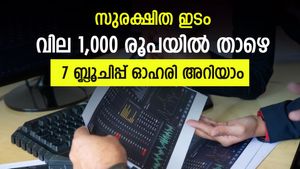 സുരക്ഷിത ഇടം; 1,000 രൂപയിൽ താഴെ വിലയുള്ള 7 ബ്ലൂചിപ്പ് ഓഹരികൾ; കൂട്ടത്തിൽ ടാറ്റ ​ഗ്രൂപ്പ് ഓഹരിയും