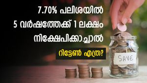 നേട്ടം ഇതാ ഇവിടെ; 7.70% പലിശയിൽ 5 വർഷത്തേക്ക് സുരക്ഷിതമായി നിക്ഷേപിക്കാം; എവിടെ കിട്ടും ഈ നിക്ഷേപം