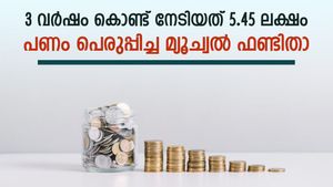 പണം പെരുപ്പിച്ച് മ്യൂച്വൽ ഫണ്ടുകൾ; 10,000 രൂപയുടെ പ്രതിമാസ എസ്ഐപി വളർന്നത് 5.45 ലക്ഷത്തിലേക്ക്