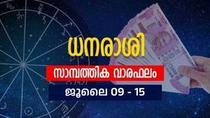 സാമ്പത്തിക നിലയില്‍ ഗുണകരമായ മാറ്റങ്ങള്‍; പുതിയ വരുമാന സ്രോതസ്സുകള്‍; വാരഫലം അറിയാം