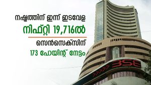 വിപണി ഉണർന്നു; 6 ദിവസത്തെ നഷ്ടത്തിന് ഇന്ന് ഇടവേള; നിഫ്റ്റി 19,716ൽ; സെൻസെക്സിന് 173 പോയിന്റ് നേട്ടം