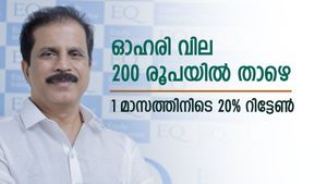 ഒരു മാസം കൊണ്ട് 20% റിട്ടേൺ; പൊറിഞ്ചു വെളിയത്ത് പോർട്ട്ഫോളിയോയിലെ ഓഹരി പറക്കുന്നു; നോക്കിവെയ്ക്കാം