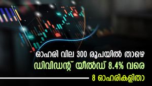 കുറഞ്ഞ വിലയുള്ള ഓഹരികളിൽ നേടാം മികച്ച ലാഭവിഹിതം; ഓഹരി വില 300 രൂപയിൽ താഴെ; ഡിവിഡന്റ് യീൽഡ് 8.4% വരെ