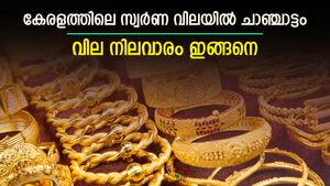ചാഞ്ചാട്ടം തുടര്‍ന്ന് സ്വര്‍ണം; ആഭരണ പ്രേമികള്‍ക്ക് ഇന്ന് ആശ്വാസത്തിന്റെ ദിവസം; സ്വര്‍ണ വില അറിയാം