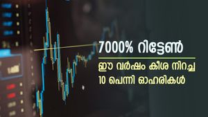 നഷ്ട കഥ മാറി ലാഭത്തിലേക്ക്; ഓഹരി വില 7 രൂപയിൽ നിന്ന് 441 രൂപയിലേക്ക്; ഈ വർഷം കീശ നിറച്ചത് പെന്നി ഓഹരികൾ