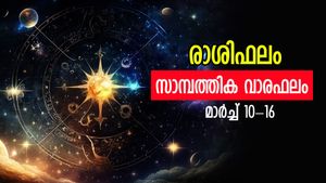ശ്രദ്ധയാണ് വേണ്ടത്, ഗുണദോഷങ്ങൾക്ക് സാധ്യത; നേട്ടങ്ങൾ കൊയ്യാൻ പോകുന്നതാരൊക്കെ? അറിയാം സാമ്പത്തിക വാരഫലം