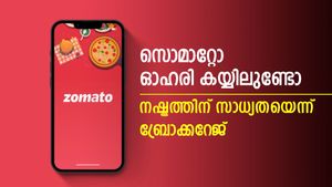സൊമാറ്റോ ഓഹരി കയ്യിലുണ്ടോ, 46 ശതമാനം ഇടിയാൻ സാധ്യതയെന്ന് ബ്രോക്കറേജ്, കാരണം ഇതാണ്