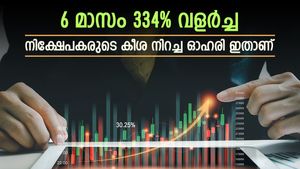 1,964 ശതമാനം ലാഭം, വിപണിയിൽ കൊടുങ്കാറ്റ് തീർത്ത ഓഹരി ഇതാണ്, പിന്തുണയേകി ആശിഷ് കച്ചോളിയയും