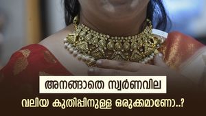 എങ്ങോട്ടും പോകാതെ സ്വർണവില, വലിയ കുതിപ്പിനുള്ള ഒരുക്കമാണോ, ആഭരണപ്രേമികളുടെ നെഞ്ചിടിപ്പ് കൂടുന്നു