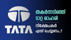 5 ദിവസത്തെ നഷ്ടം 9.7%, ഈ ടാറ്റ ഓഹരി നിക്ഷേപകരെ കരയിക്കുന്നു, ഇടിവ് എത്ര നാൾ തുടരും..?