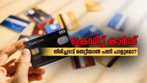 ക്രെഡിറ്റ് കാർഡ് വഴിയുള്ള തിരിച്ചടവുകൾ തെറ്റിയാൽ പണി പാളുമോ? ലേറ്റ് പേയ്മെന്റുകൾക്ക് പലിശയുണ്ട്....