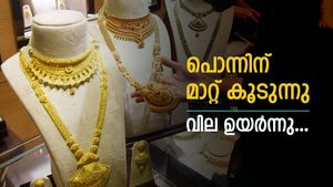 പൊന്നിന് മാറ്റ് കൂടുന്നു, സ്വർണം വീണ്ടും കയറി; ഇന്ന് പവന് 200 രൂപ ഉയർന്നു, വില ഇനിയും കുതിക്കുമോ?