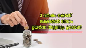 3 വർഷം കൊണ്ട് ലക്ഷങ്ങൾ സമ്പാദിക്കാം; ഈ ബാങ്ക് എഫ്.ഡിക്ക് ഉയർന്ന റിട്ടേൺ വാ​ഗ്ദാനം ചെയ്യുന്നു