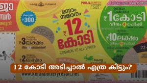 പൂജാ ബമ്പർ പോക്കറ്റിലുണ്ടോ? 12 കോടി അടിച്ചാൽ നിങ്ങൾക്ക് എത്ര രൂപ കിട്ടും? കൂടുതൽ അറിയാം....