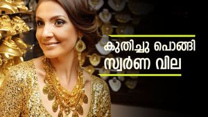 കുതിച്ചു പൊങ്ങി സ്വർണ വില, വീണ്ടും വില 58000 ഭേദിച്ചു; ഇന്ന് രാജ്യാന്തര വിപണിയും ശക്തമായി 