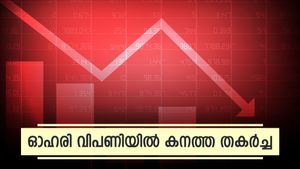 ചൈനയിൽ നിന്നുള്ള വൈറസ് ഓഹരി വിപണിയെ തകർത്തു: സെൻസെക്‌സ് 1100 പോയിൻറിലധികം ഇടിഞ്ഞു