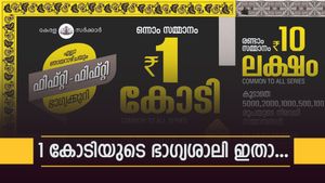 1 കോടിയുടെ ഭാ​ഗ്യശാലി ഇവിടെയുണ്ട്, ഇന്നത്തെ ഫിഫ്റ്റി ഫിഫ്റ്റി ഭാ​ഗ്യക്കുറിയുടെ റിസൾട്ട് എത്തി