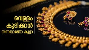 ധൈര്യമായിട്ട് ഗംഗ അല്ലിക്കൊ മല്ലിക്കൊ ആർക്ക് വേണേൽ ആഭരണം എടുക്കാൻ പൊയ്‌ക്കോ: സ്വർണവില കുറഞ്ഞു