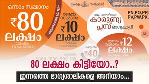 വ്യാഴാഴ്ച ശുഭ ദിനമാണോ? 80 ലക്ഷത്തിൻ്റെ ഭാ​ഗ്യവാൻ നിങ്ങളായിരിക്കും; കാരുണ്യ പ്ലസ് ലോട്ടറി റിസൾട്ട് ഇതാ....