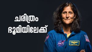 ചരിത്രം ഭൂമിയിലേക്ക് തിരിച്ചു വരുന്നു: സുനിത വില്യംസ് ഈസ്‌ ബാക്ക്: എല്ലാത്തിനും പിറകിൽ മസ്ക്