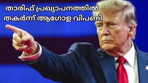 ട്രംപിൻ്റെ താരിഫ് പ്രഖ്യാപനത്തിൽ തകർന്ന് ആ​ഗോള വിപണി; ഇന്ത്യൻ ഓഹരി വിപണിക്കും തിരിച്ചടി