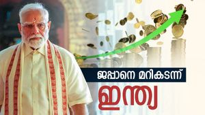 നേട്ടത്തിൻ്റെ വളർച്ചയിൽ രാജ്യം: ജപ്പാനെ മറികടന്ന് ഇന്ത്യ ലോകത്തിലെ നാലാമത്തെ വലിയ സമ്പദ്‌വ്യവസ്ഥയായി