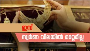 പിണക്കമാണോ പൊന്നേ... ഇന്ന് കുതിപ്പിന് ബ്രേക്കിട്ടു, സ്വർണ വില മാറ്റമില്ലാതെ തുടരുന്നു: വില ഇനിയും ഇടിയുമോ?