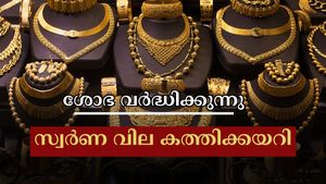 Kerala Gold Rate: നിരാശയുമായി ആഭരണപ്രേമികൾ, ഇന്ന് കേരളത്തിൽ സ്വർണത്തിന് വമ്പൻ കയറ്റം: പവന് 600 രൂപ കുതിച്ചു