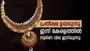 എൻ്റെ പൊന്നേ!‌ ഇന്ന് വീണ്ടും സ്വർണ വില താഴേക്ക്, ആവേശത്തിൽ ആഭരണപ്രേമികൾ: പവന് എത്ര രൂപ വേണം?