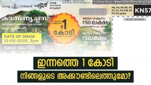 Karunya Plus KN-579 Lottery Result: ഇന്നത്തെ 1 കോടി നിങ്ങളുടെ അക്കൗണ്ടിലെത്തും, നറുക്കെടുപ്പ് ഫലം ഇതാ
