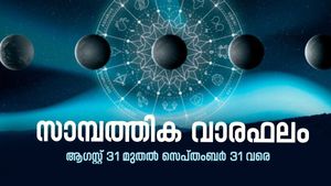 ഗുണമുള്ള അന്തരീക്ഷമുണ്ടാകും, സാമ്പത്തികമായി ഗുണം ലഭിക്കും, അറിയാം സാമ്പത്തിക വാരഫലം