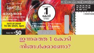 ഇന്നത്തെ ലോട്ടറി ഫലം: ഭാ​ഗ്യതാര ലോട്ടറിയുടെ നറുക്കെടുപ്പ് ഫലം എത്തി, 1 കോടി നിങ്ങൾക്കായിരിക്കും