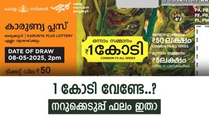 ഇന്നത്തെ കാരുണ്യ പ്ലസ് ലോട്ടറിയുടെ ഒന്നാം സമ്മാനം നിങ്ങൾക്കാണോ? ഭാ​ഗ്യ നമ്പറുകൾ ഇതാണ്