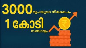നിങ്ങൾക്കും കോടീശ്വരനാകാം, പ്രതിമാസം 3000 രൂപ നിക്ഷേപിക്കൂ, എസ്ഐപിയുടെ ശക്തി മനസിലാക്കാം