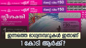 ഇന്നത്തെ സ്ത്രീ ശക്തി ലോട്ടറിയുടെ നറുക്കെടുപ്പ് ഫലം എത്തി: 1 കോടി അടിച്ച നമ്പർ അറിയണ്ടേ? റിസൾട്ട് ഇതാ