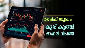 താരിഫിൽ തട്ടി വീണ് ഓഹരി വിപണി, 800 പോയിന്‍റ് ഇടിഞ്ഞ് സെൻസെക്സ്, കരകയറുമോ..? 