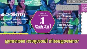ശനിയാഴ്ച ഭാ​ഗ്യം തെളിയും: കാരുണ്യ ലോട്ടറിയുടെ 1 കോടി അടിച്ചത് ഈ നമ്പറിന്, റിസൾട്ട് ഇവിടെയുണ്ട്
