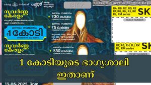 ഇന്നത്തെ സുവർണ കേരളം ലോട്ടറിയുടെ ഭാ​ഗ്യശാലി ആരാണ്? ഭാ​ഗ്യം തുണച്ഛത് ഈ നമ്പറിന്, റിസൾട്ട് എത്തി