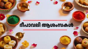Happy Diwali Malayalam Wishes 2025: ദീപങ്ങളുടെ തിളക്കത്തോടെ പ്രിയപ്പെട്ടവർക്ക്  ആശംസകൾ നേരാം
