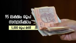 Monthly SIP: എല്ലാമാസവും 5000 രൂപ നിക്ഷേപിക്കാമോ..? എളുപ്പത്തിൽ 95 ലക്ഷം രൂപ സമ്പാദിക്കാം, വിശദമായി വായിക്കൂ