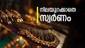 നിലയുറക്കാതെ സ്വർണം! കേരളത്തിൽ ഇന്ന് ഒറ്റയടിക്ക് പവന് 1,400 രൂപയുടെ വർധന, ആശങ്ക തുടരുന്നു
