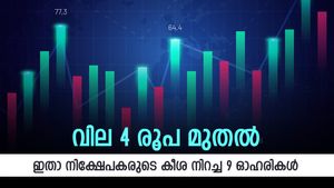 5 ദിവസം, നേട്ടം 84 ശതമാനം വരെ; ഇതാ 9 ഓഹരികൾ, പട്ടികയിൽ നിങ്ങളുടെ ഇഷ്ട കമ്പനിയും
