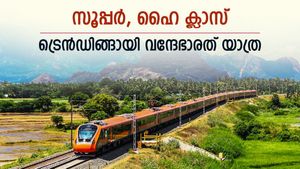 മികച്ച ഭക്ഷണം, മനോഹരമായ കാഴ്ച; യാത്രക്കാരുടെ മനം കവർന്ന് ബെംഗളൂരുവിലേക്കുള്ള വന്ദേഭാരത് യാത്ര