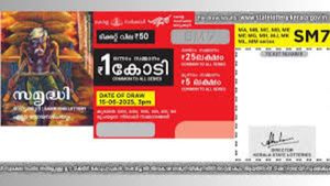 Samrudhi SM-32: ഇന്നത്തെ 1 കോടിയുമായി  സമൃദ്ധി ലോട്ടറി, ഭാഗ്യനമ്പർ ഇതാണ്, നിങ്ങളുടെ കീശയിലുണ്ടോ..?  