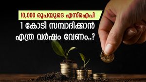 1 കോടി സമ്പാദിക്കാം, 10000 രൂപയുടെ എസ്ഐപി മതി, എത്ര വർഷം നിക്ഷേപിക്കണമെന്ന് നോക്കാം