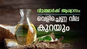 സംസ്ഥാനത്ത് തേങ്ങ വില കുറയുന്നു, വെള്ളിച്ചെണ്ണ വില ലിറ്ററിന് 100 രൂപയിലെത്തും, കാരണങ്ങൾ നിരവധി