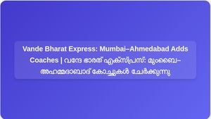 ഉയർന്ന ഡിമാൻഡ്, മുംബൈ–അഹമ്മദാബാദ് വന്ദേ ഭാരത് എക്സ്പ്രസ് 20 കോച്ചുകളിലേക്ക്