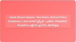 Vande Bharat Sleeper New Rules Effective 2026: Check Refund Policy, Booking Changes and More | 2026 മുതൽ വന്ദേ ഭാരത് സ്ലീപ്പർ പുതിയ നിയമങ്ങൾ: റീഫണ്ട് പോളിസി, ബുക്കിംഗ് മാറ്റങ്ങൾ എന്നിവ പരിശോധിക്കുക